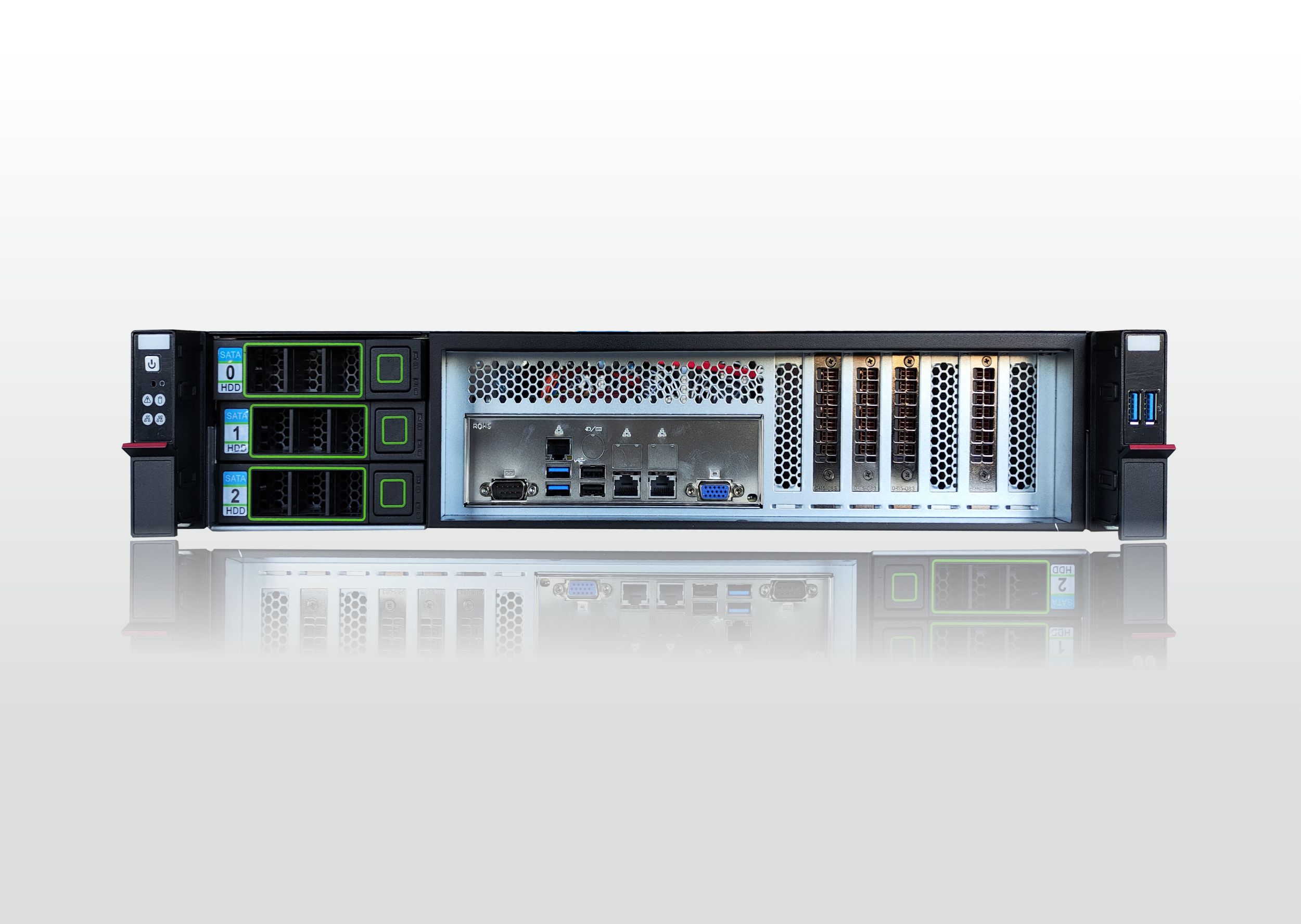 金品 KE 2203-V03 2U双路工控机