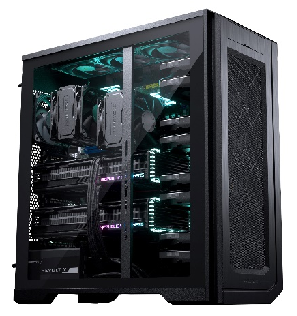 办公室也能跑大模型｜金品KG7104‑V4双路液冷塔式工作站｜AI研发/CAE仿真/三维渲染